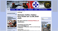 Desktop Screenshot of oewr-landeck.at